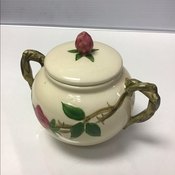 Vngte Franciscan Desert Rose sugar bowl & creamer - Picture 4 of 13